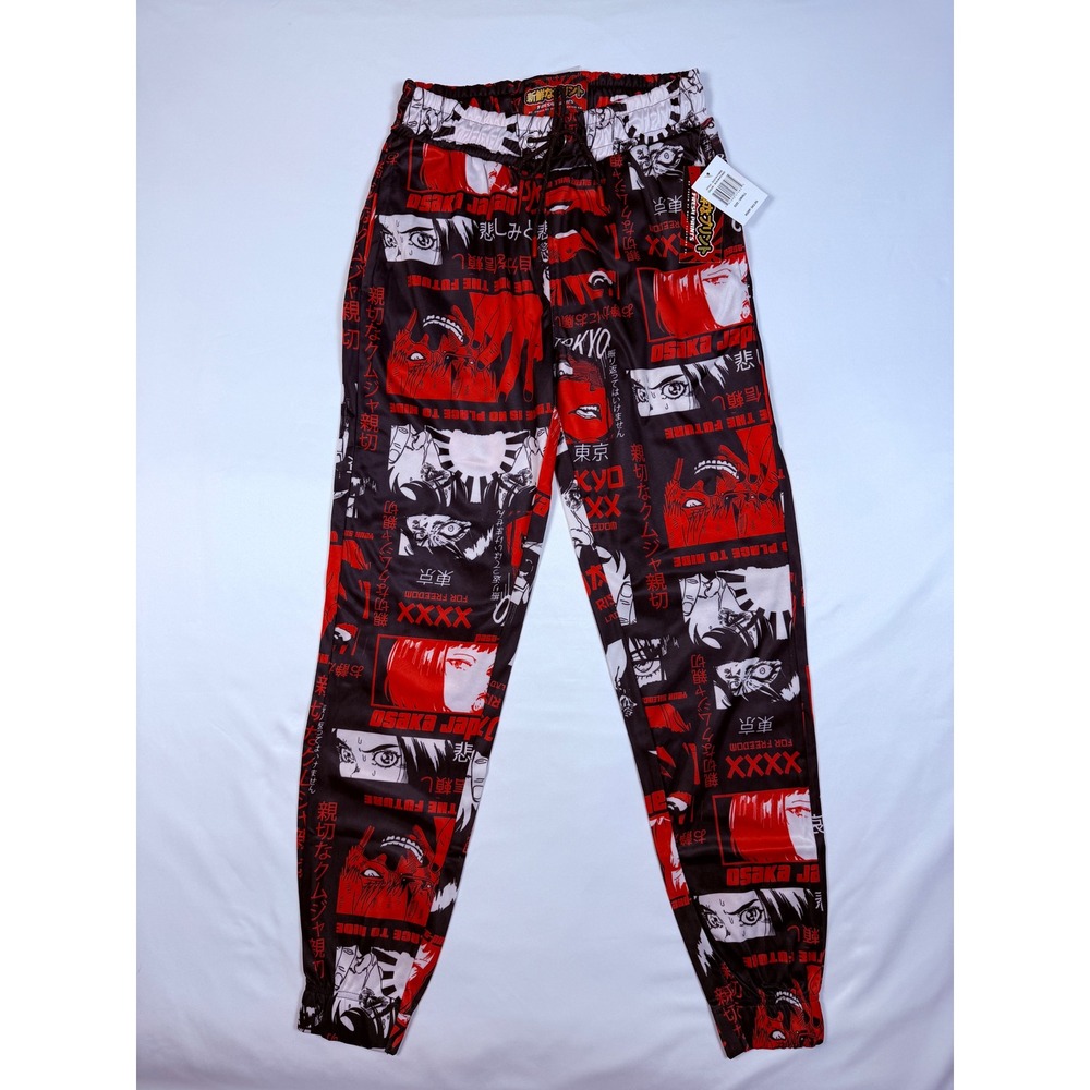 Fresh Prints Tokyo Drill Clothing Co Mens S Anime Japanese Graphic Jogger Pant‎